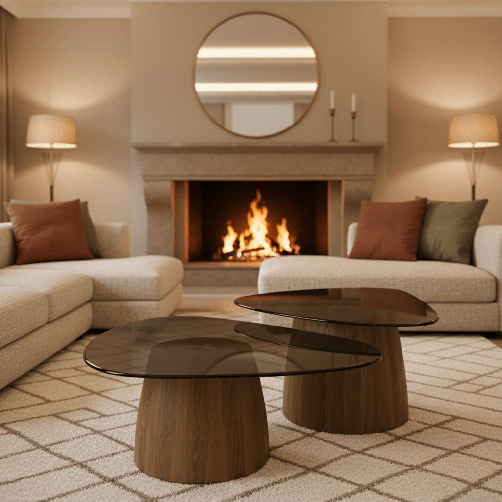 Salontafelset Tinto driehoekig