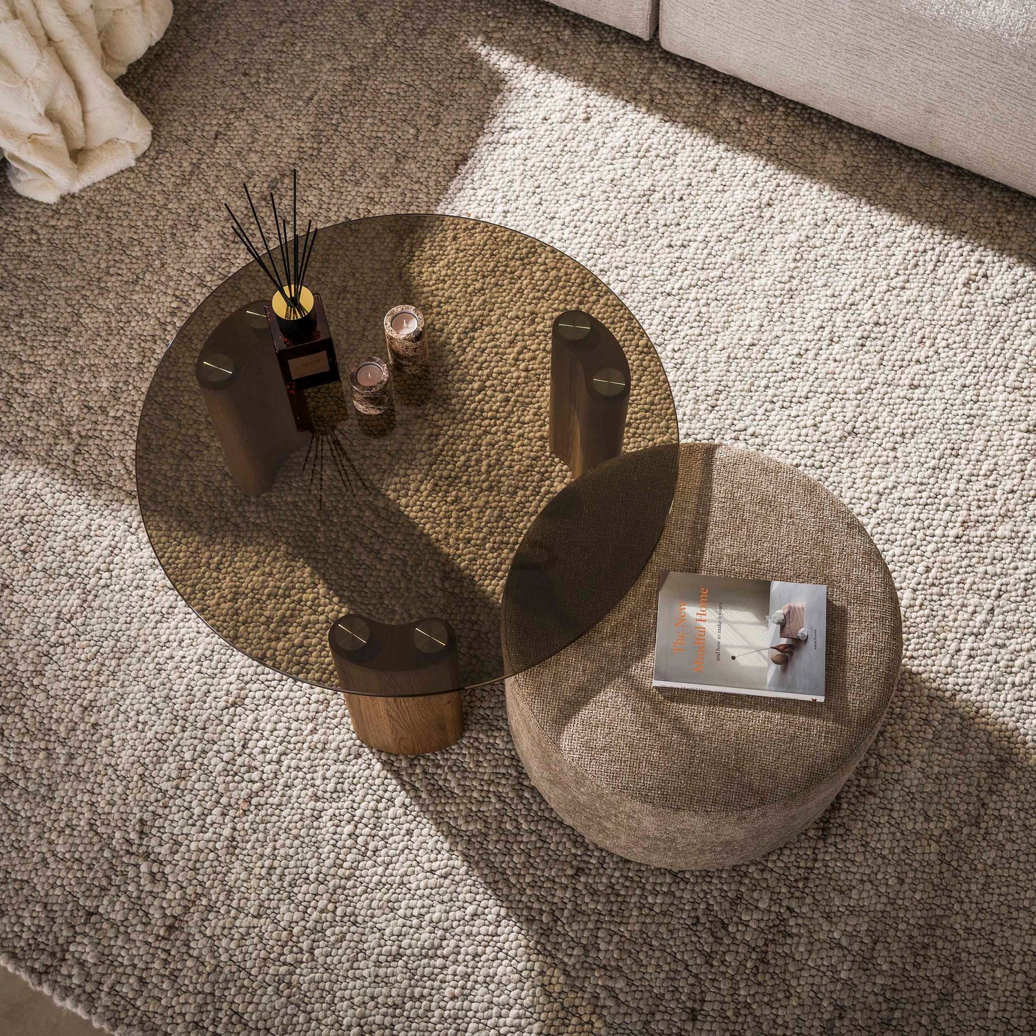 Salontafel Tinto pouf set/2