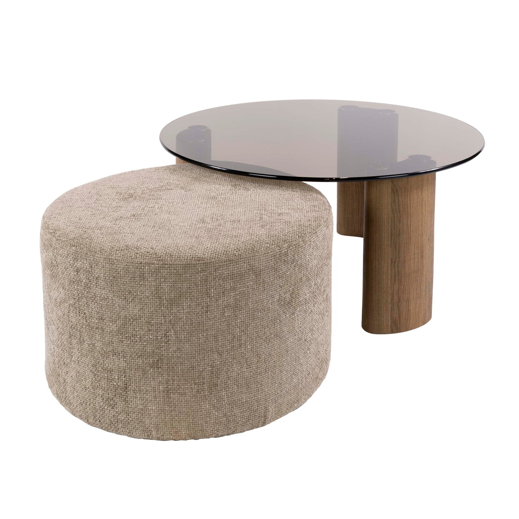 Salontafel Tinto pouf set/2