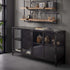 Dressoir industrieel Rifka Gunmetal - Industrieelinhuis.nl