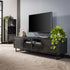 TV meubel industrieel Rifka Gunmetal 180 cm - Industrieelinhuis.nl