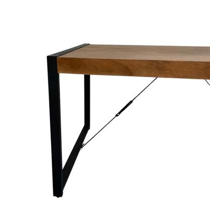 Eettafel Boaz | 160 cm | FINISH WARM | 30 % - Industrieelinhuis.nl