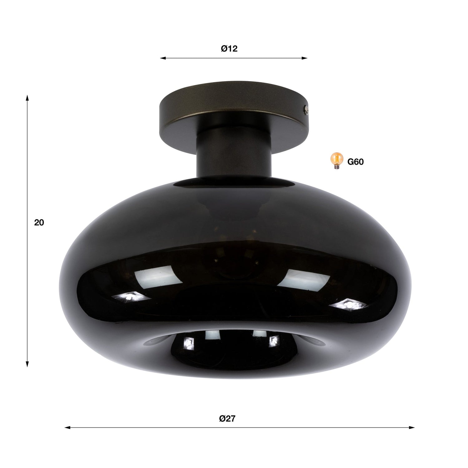 Plafondlamp Soll 1L