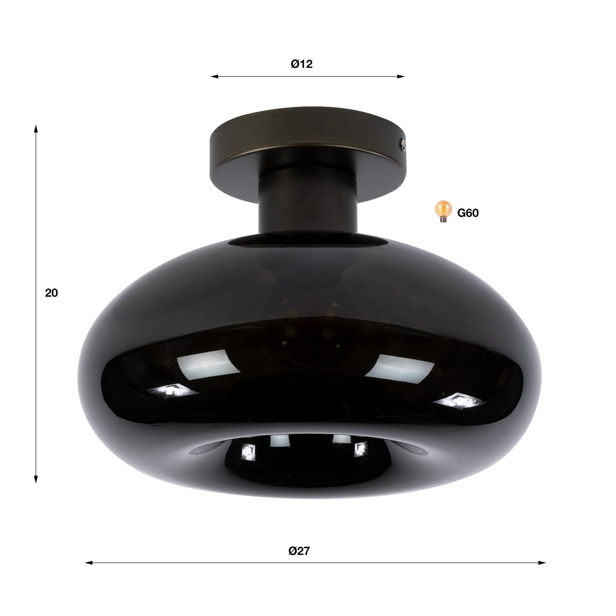 Plafondlamp Soll 1L