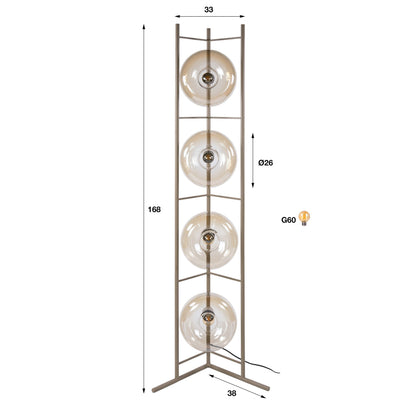 Vloerlamp Soll 4L