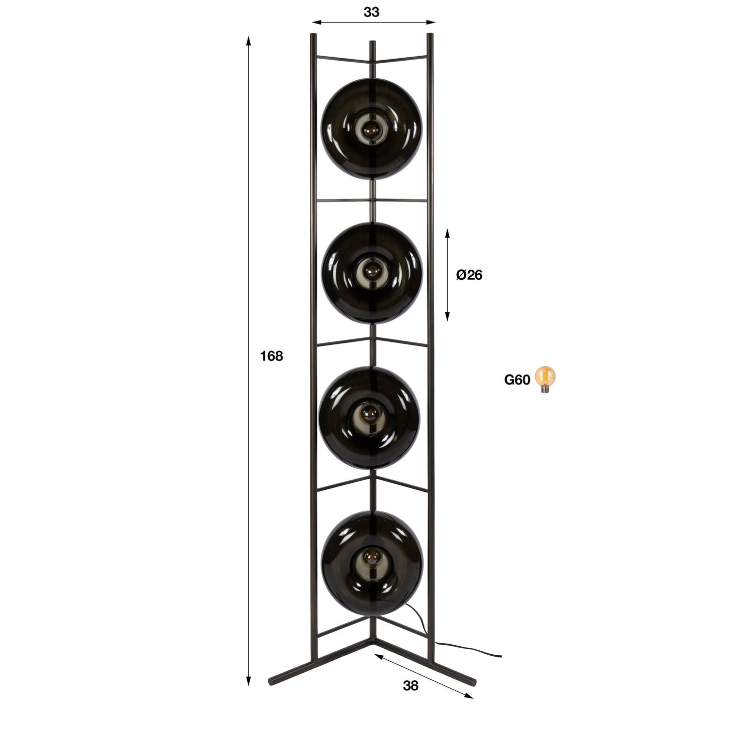 Vloerlamp Soll 4L