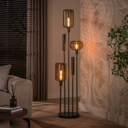 Vloerlamp Serene L Donkerbruin