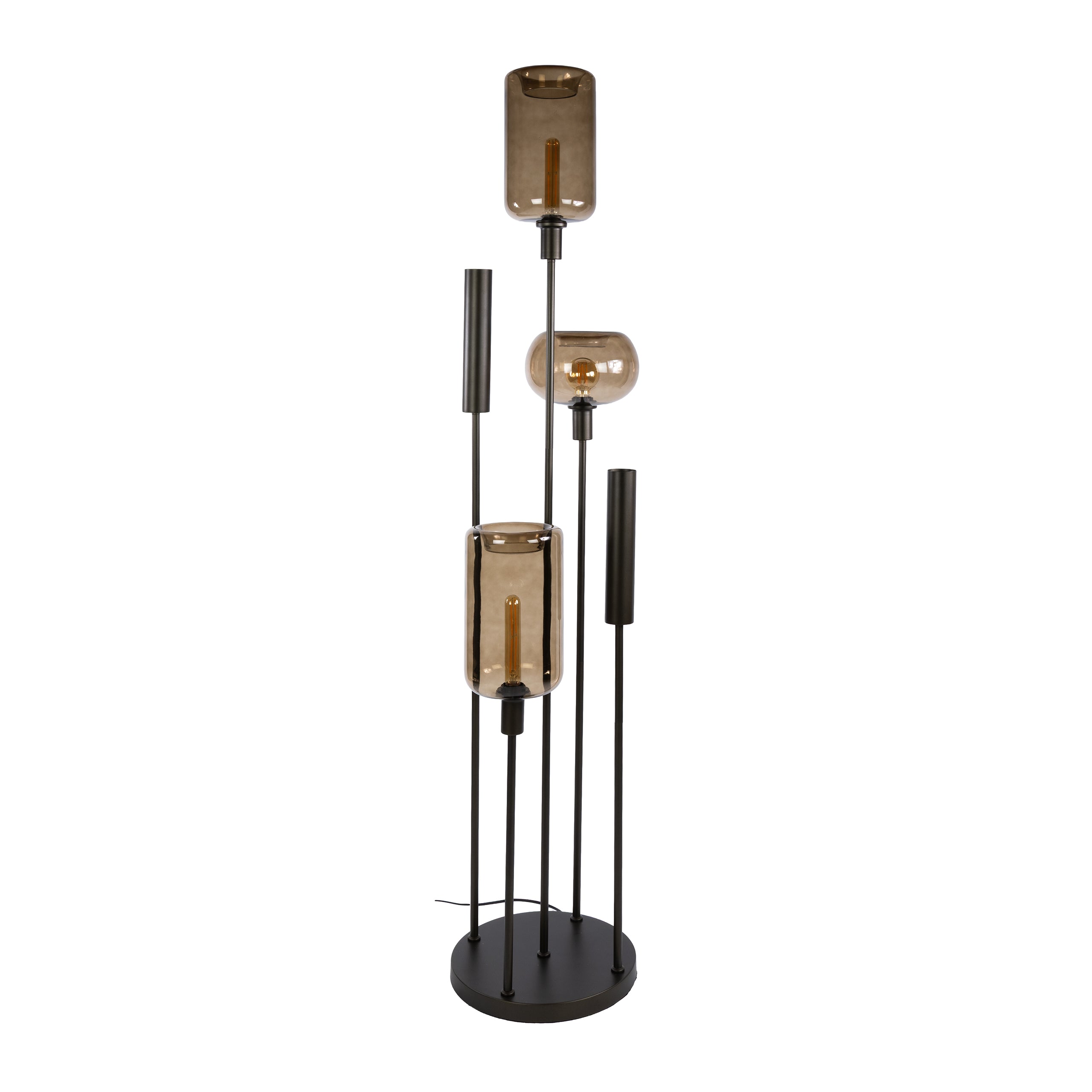 Vloerlamp Serene L Donkerbruin