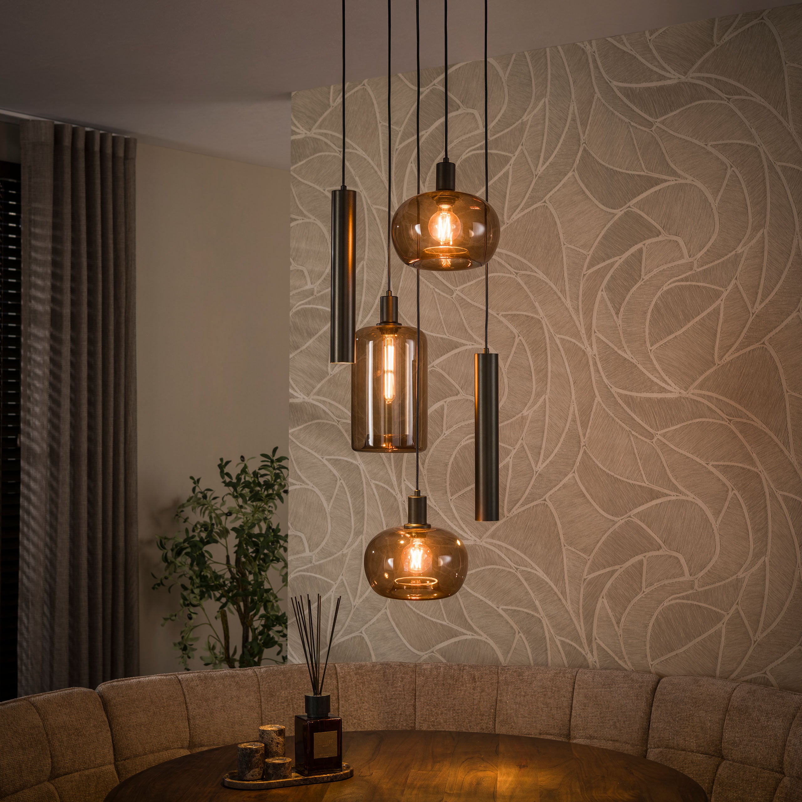 Hanglamp Serene getrapt L