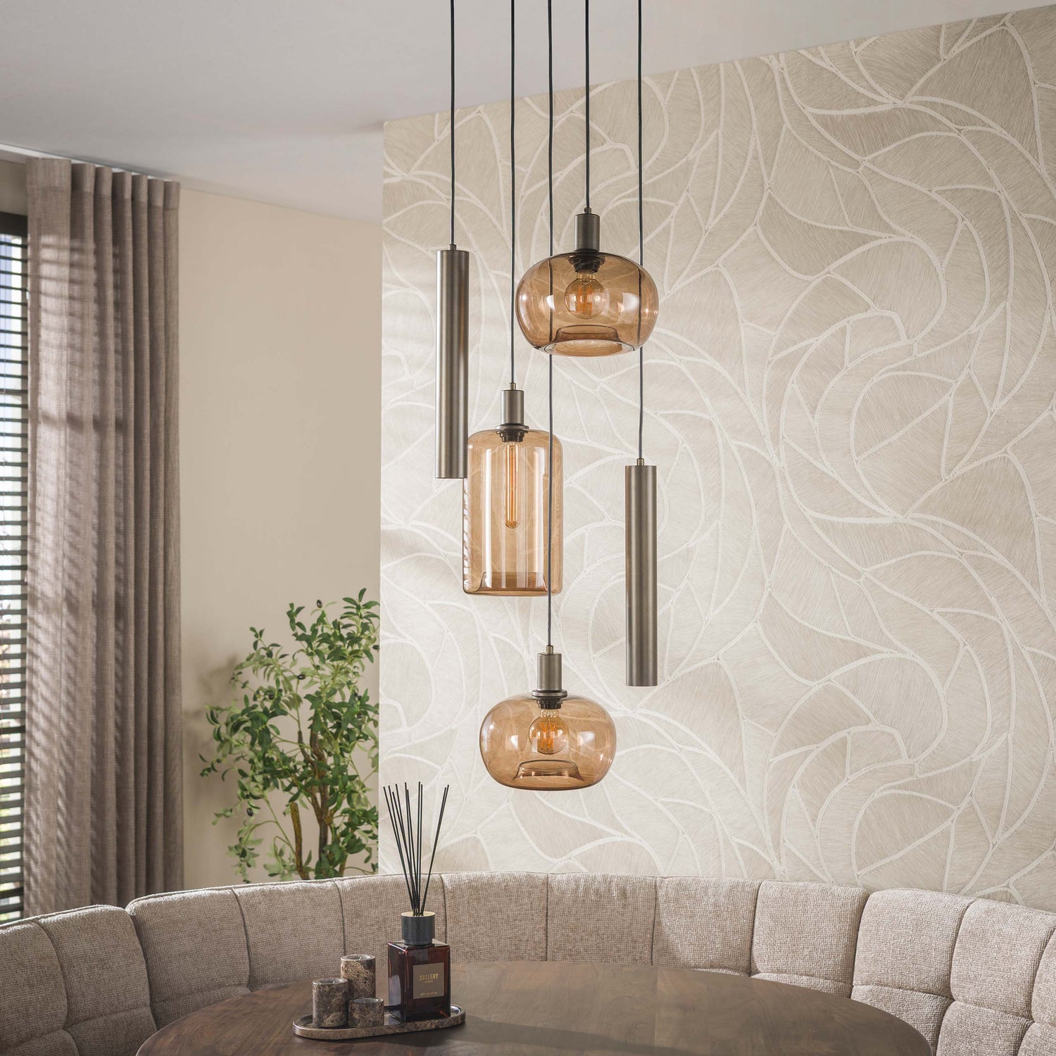Hanglamp Serene getrapt L
