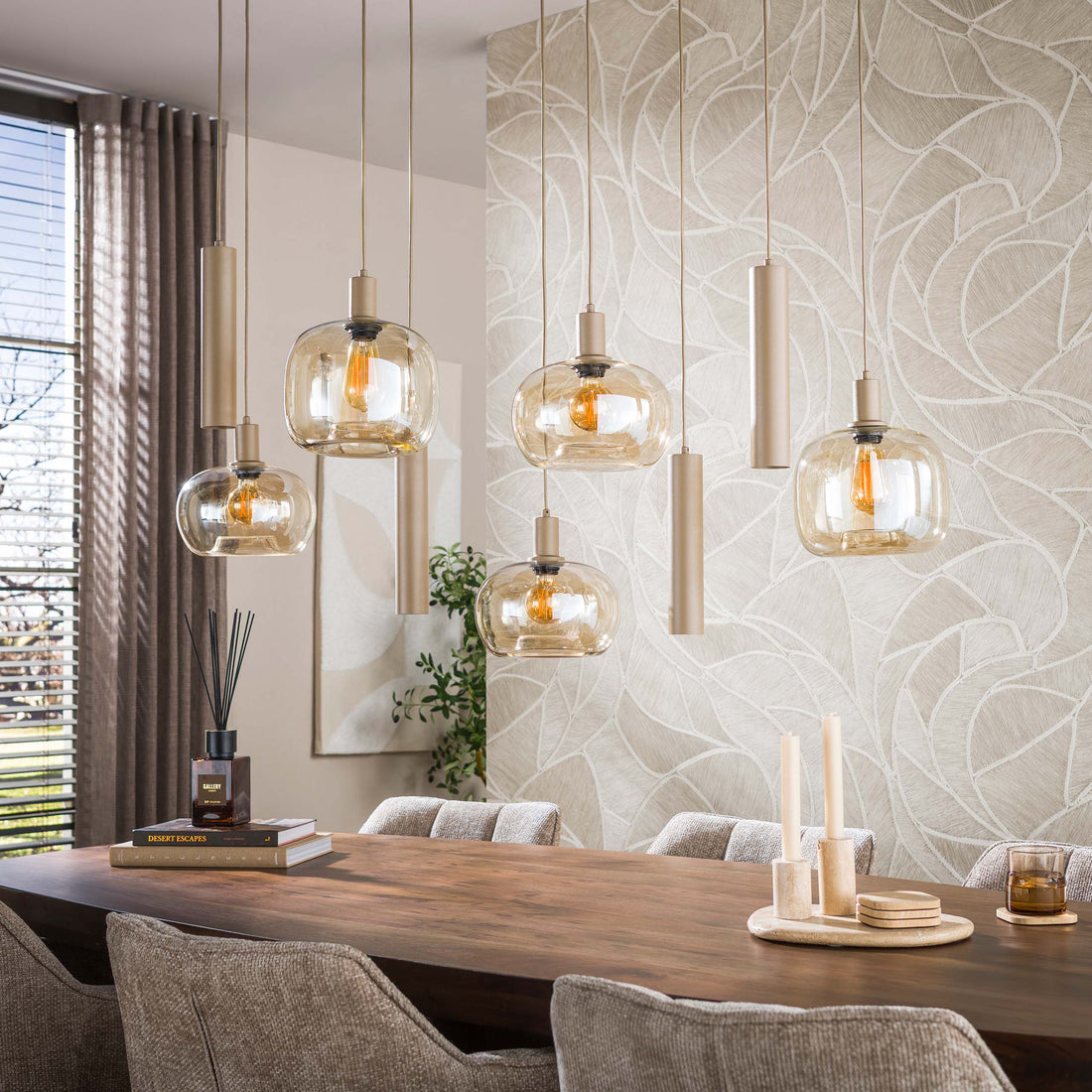 Hanglamp Serene 5+4L