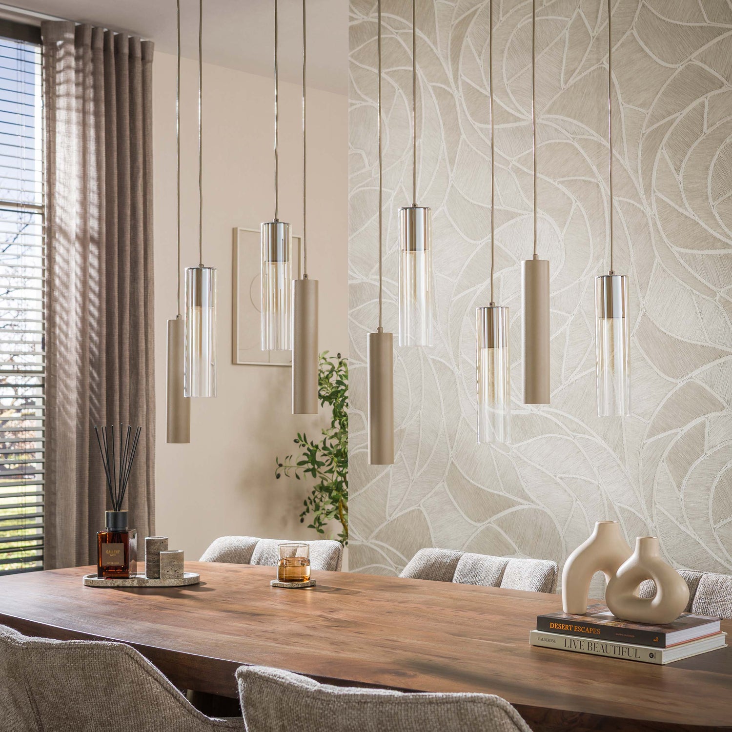 Hanglamp Lungo 5+4L