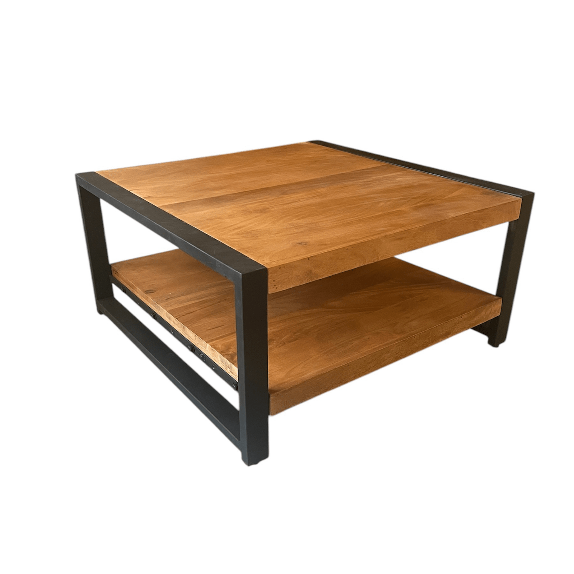 Salontafel Boaz | 80x80 cm | FINISH WARM | 30% - Industrieelinhuis.nl