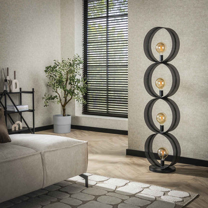 Vloerlamp Ring 4L - Industrieelinhuis.nl