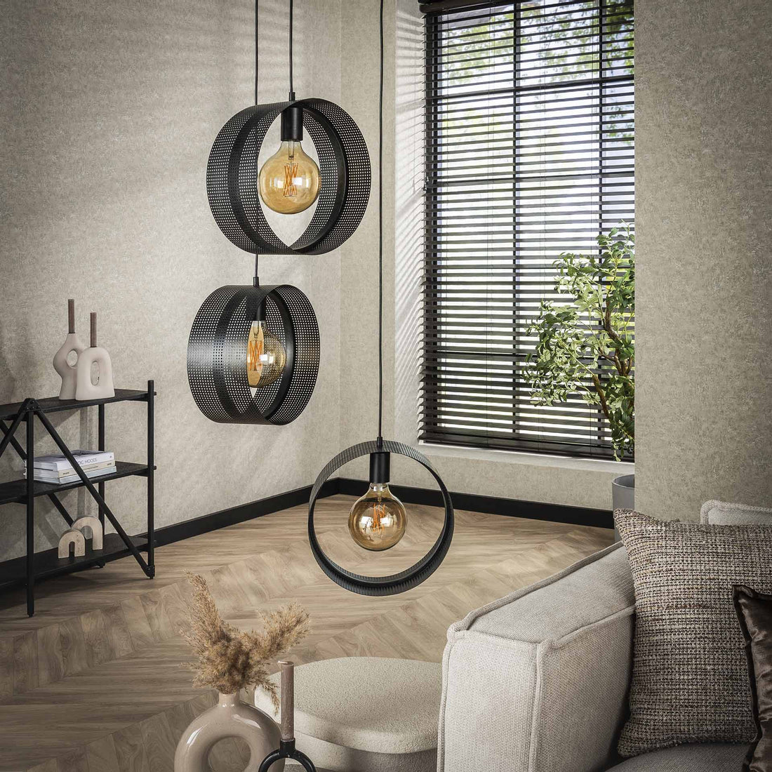 Hanglamp Ring 3L - Industrieelinhuis.nl