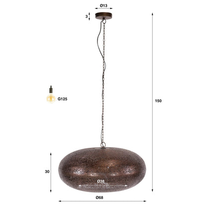 Hanglamp Cielo 1L Ø68