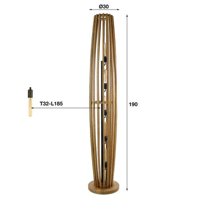 Vloerlamp Orbit 5L