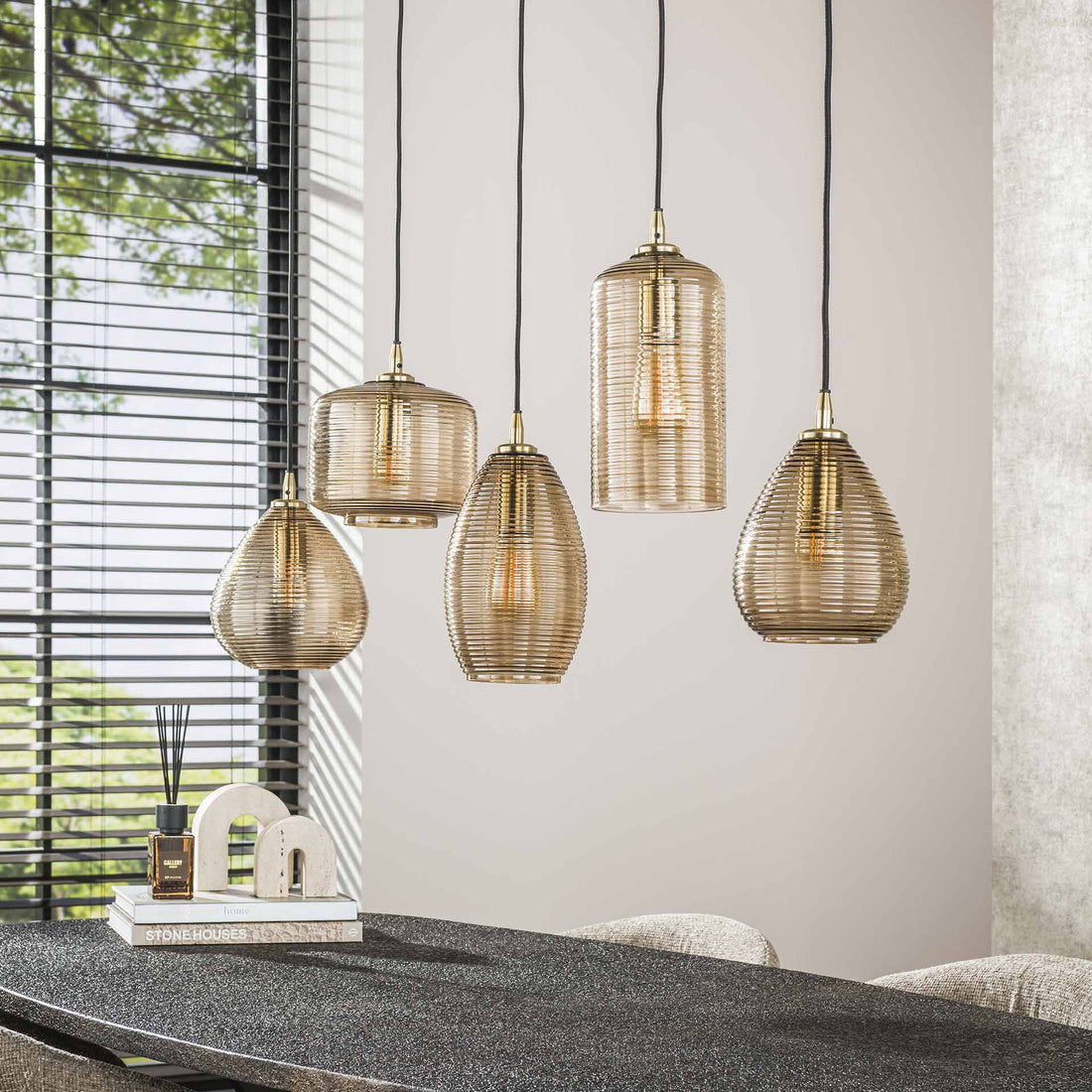 Hanglamp Alfie 5L - Industrieelinhuis.nl