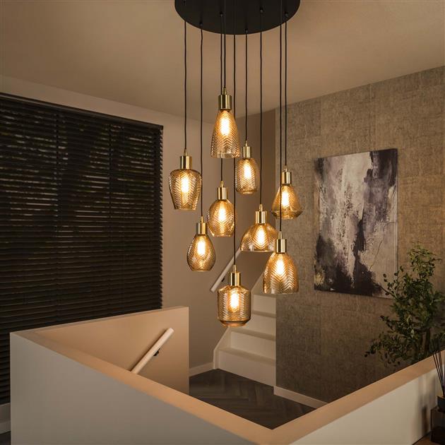 Hanglamp Leaf 9L