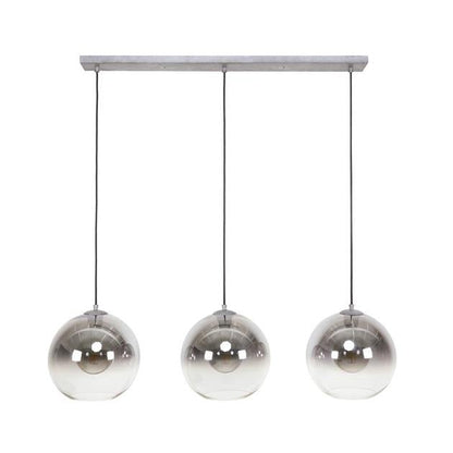 Hanglamp Bella Oud zilver 3 lichtpunten - Industrieelinhuis.nl