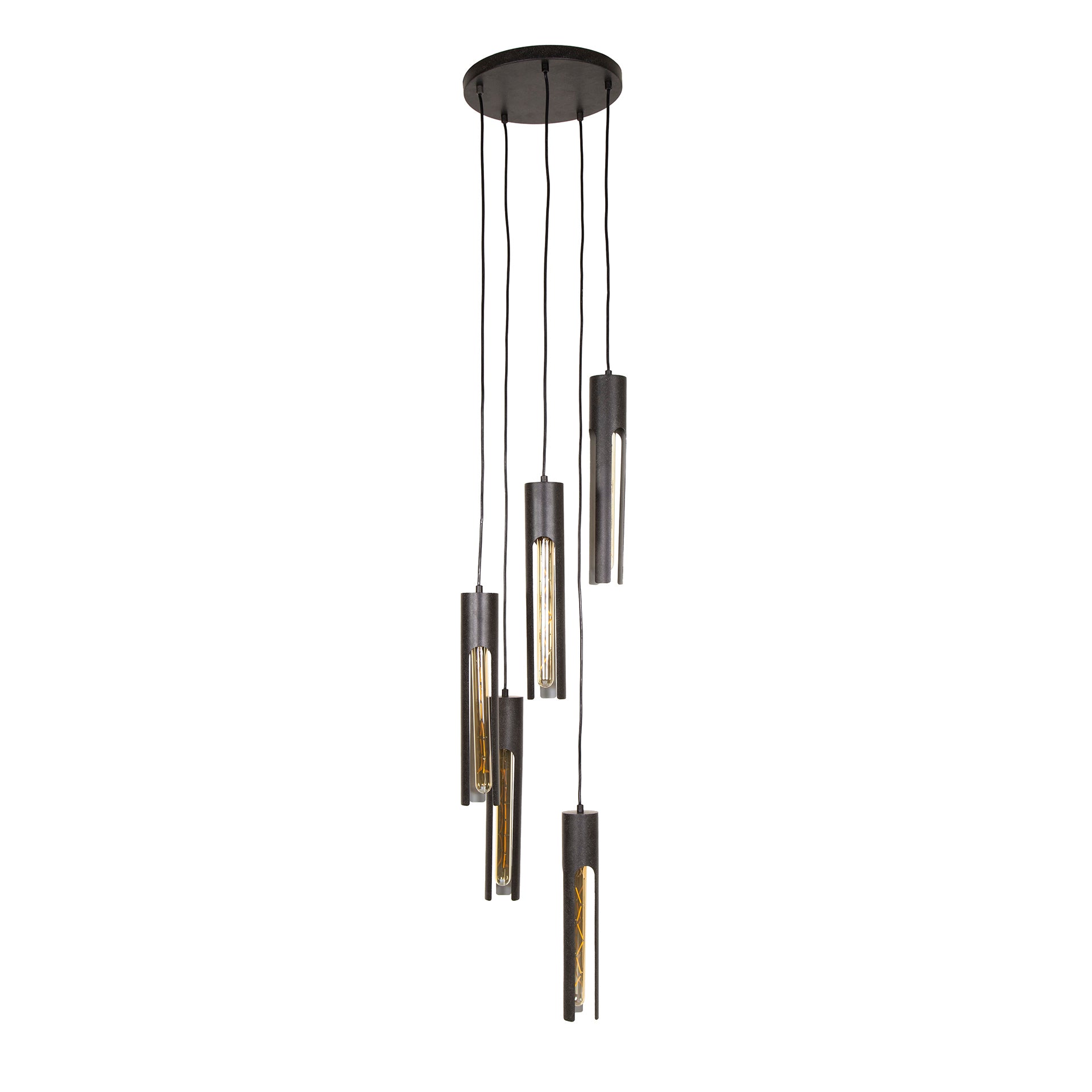 Hanglamp Tube 5L - Industrieelinhuis.nl