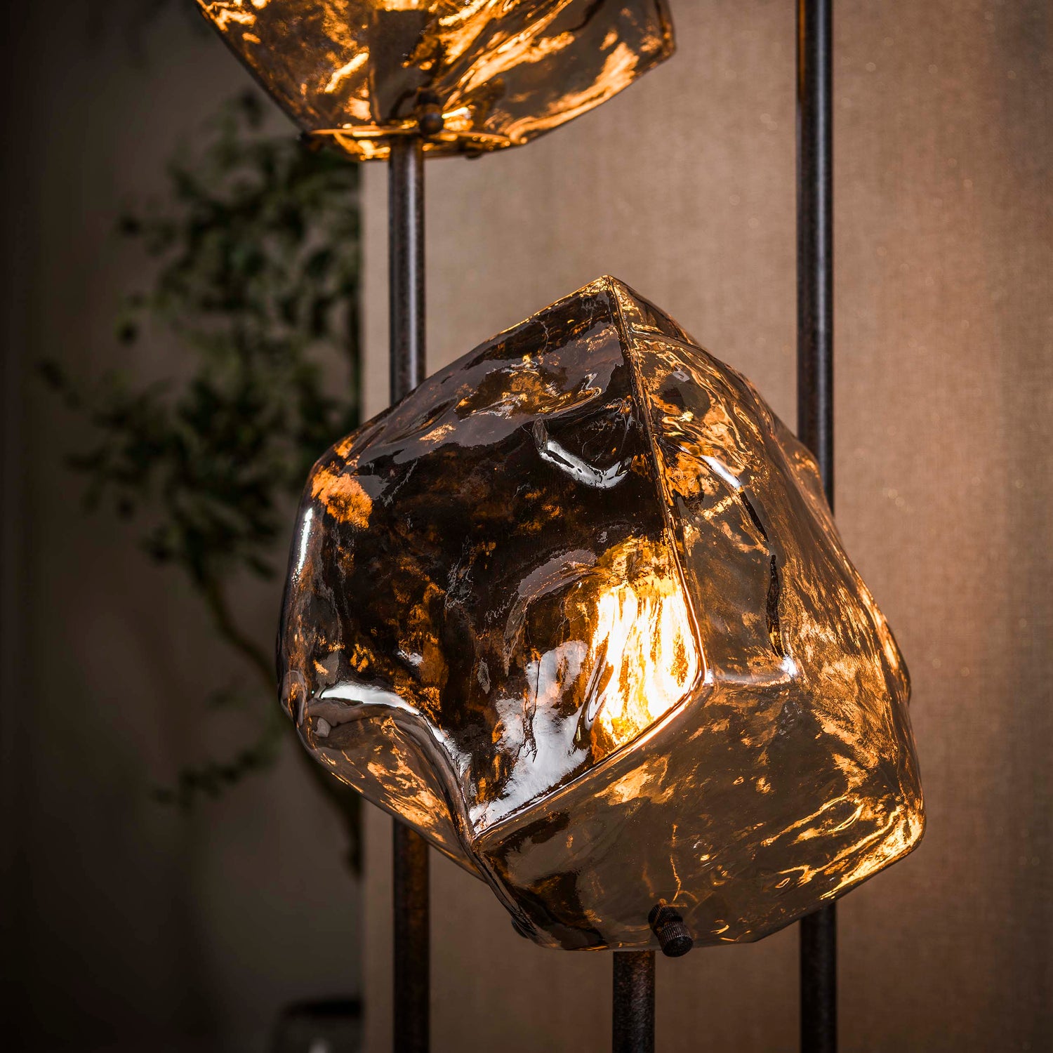 Vloerlamp Rock getrapt 3L