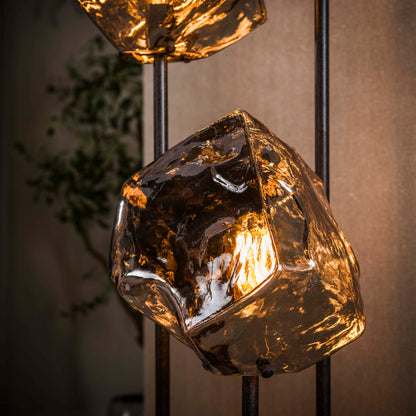 Vloerlamp Rock getrapt 3L