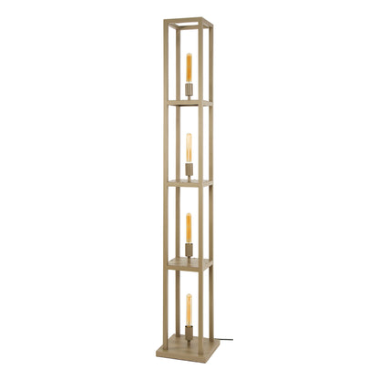 Vloerlamp 4L Quadra - Industrieelinhuis.nl