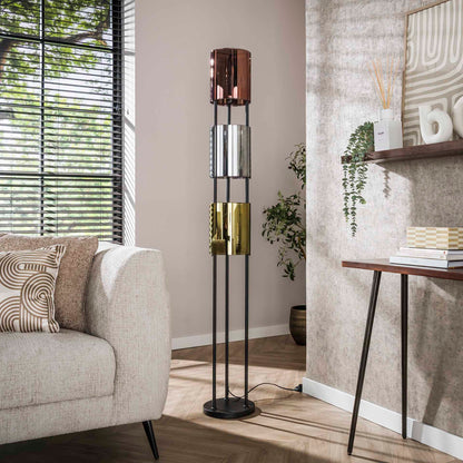 Vloerlamp 3L Lucente tricolore