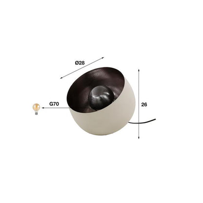 Tafellamp Basket 1L Ø28