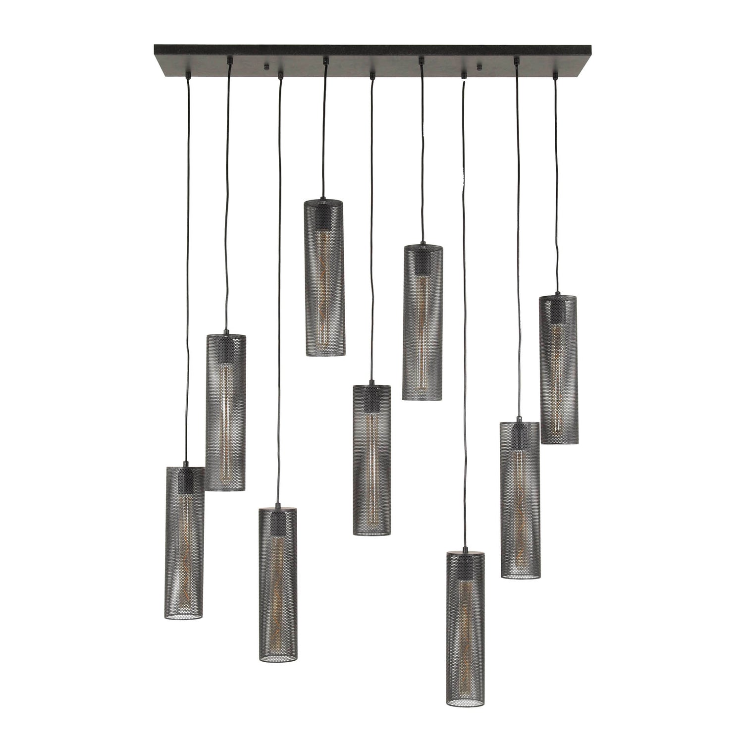 Hanglamp Polara 5+4 tube - Industrieelinhuis.nl