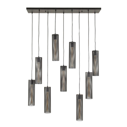 Hanglamp Polara 5+4 tube - Industrieelinhuis.nl