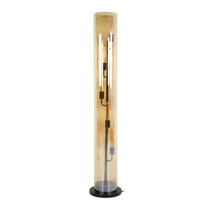 Vloerlamp Polara Tube 5L Amber - Industrieelinhuis.nl