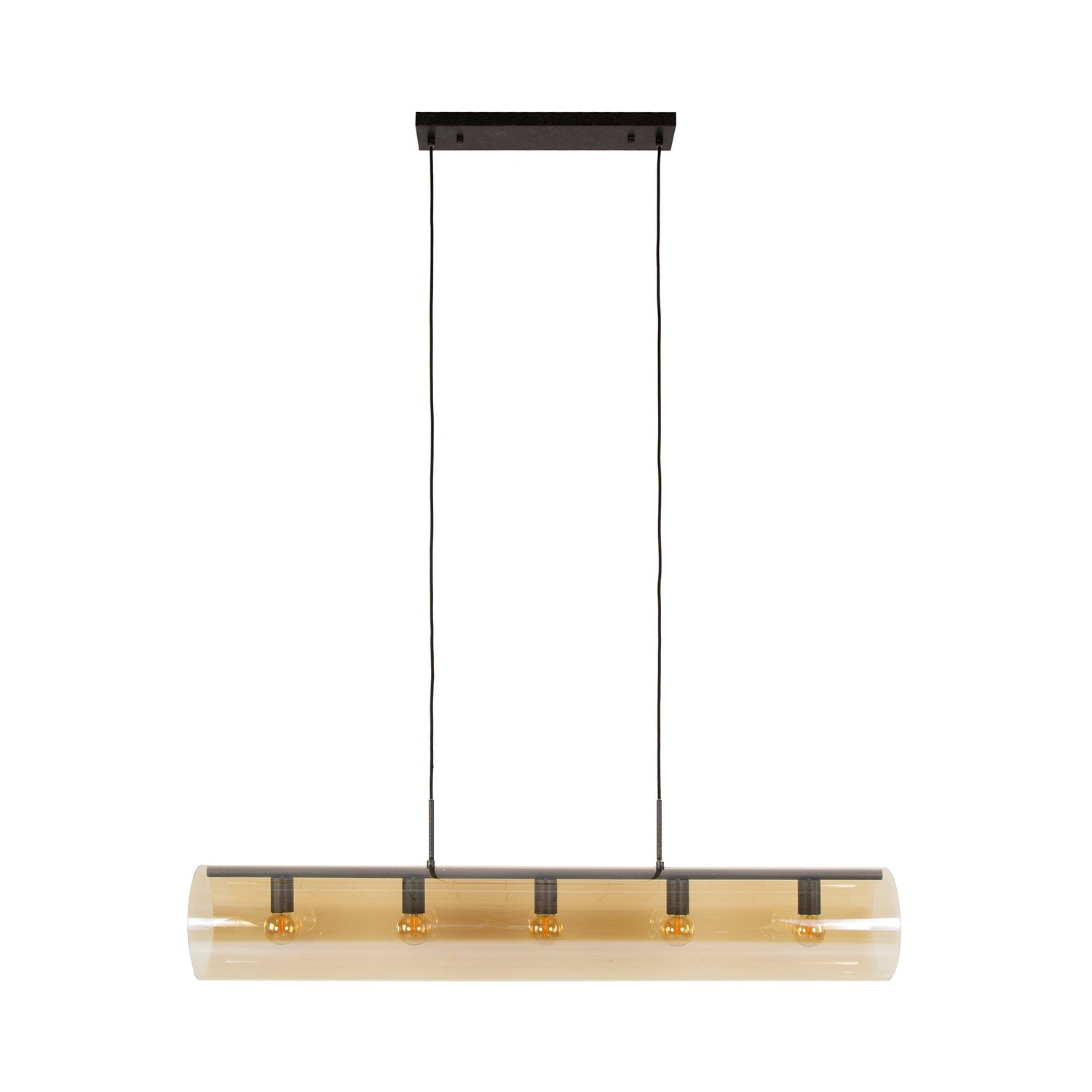 Hanglamp Polara Tube 5L Amber - Industrieelinhuis.nl