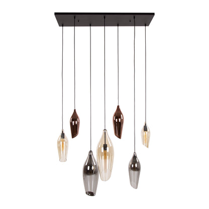 Hanglamp Charly 4+3 - Industrieelinhuis.nl