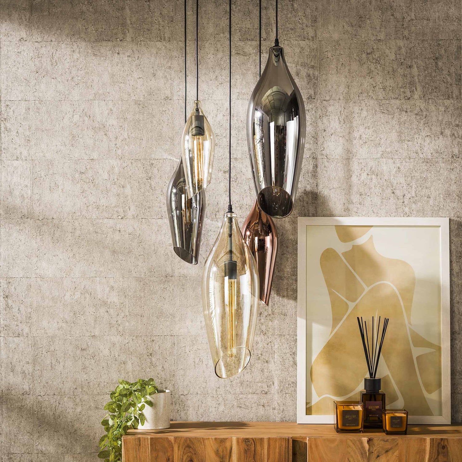 Hanglamp Emma 5L - Industrieelinhuis.nl