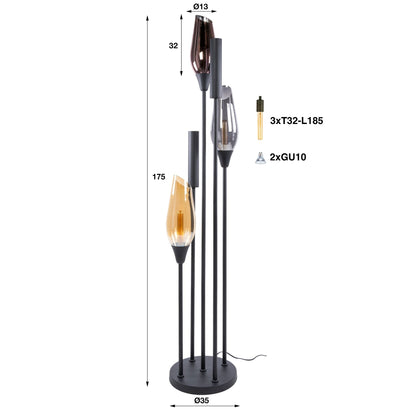 Vloerlamp Cocoon 5L