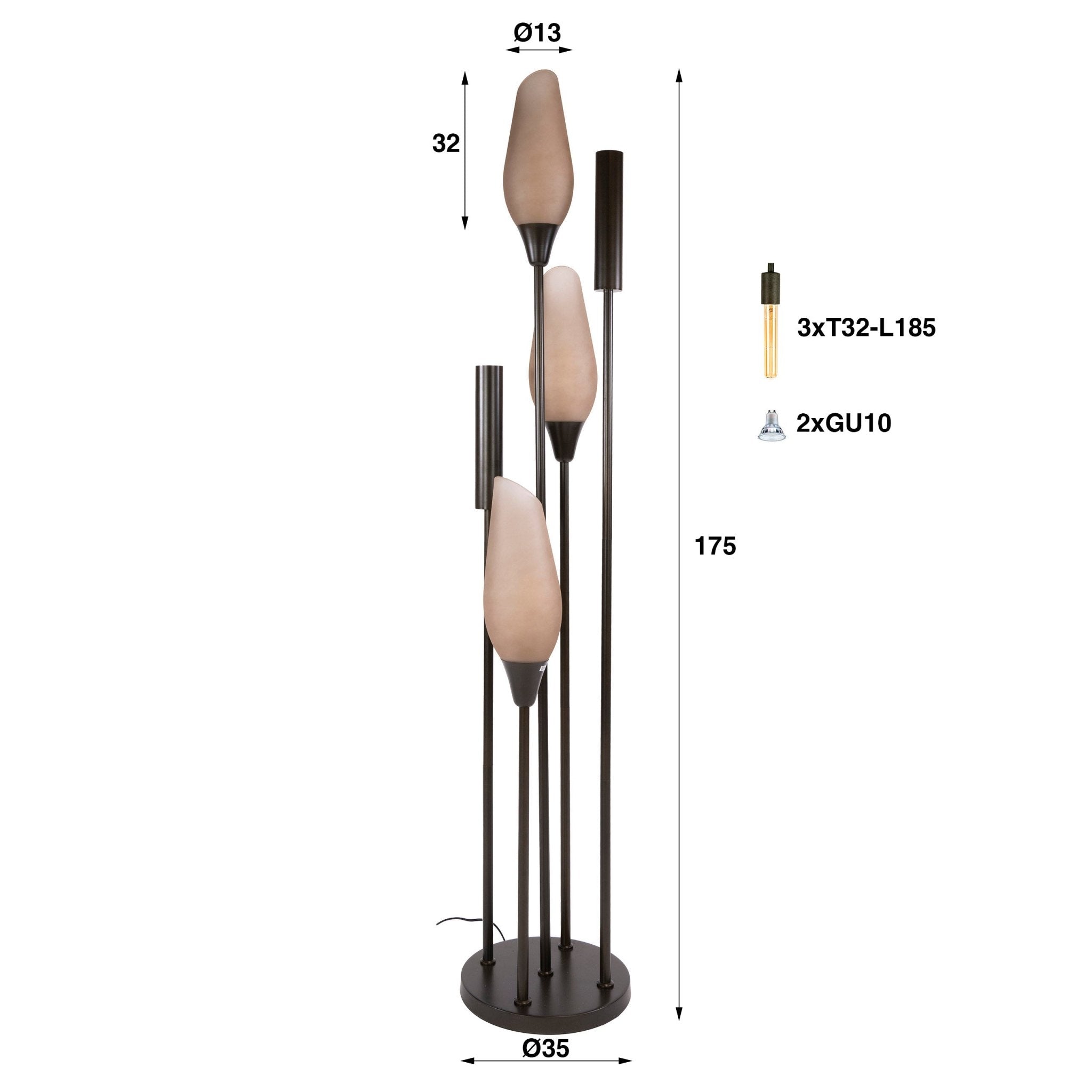 Vloerlamp Cocoon 5L