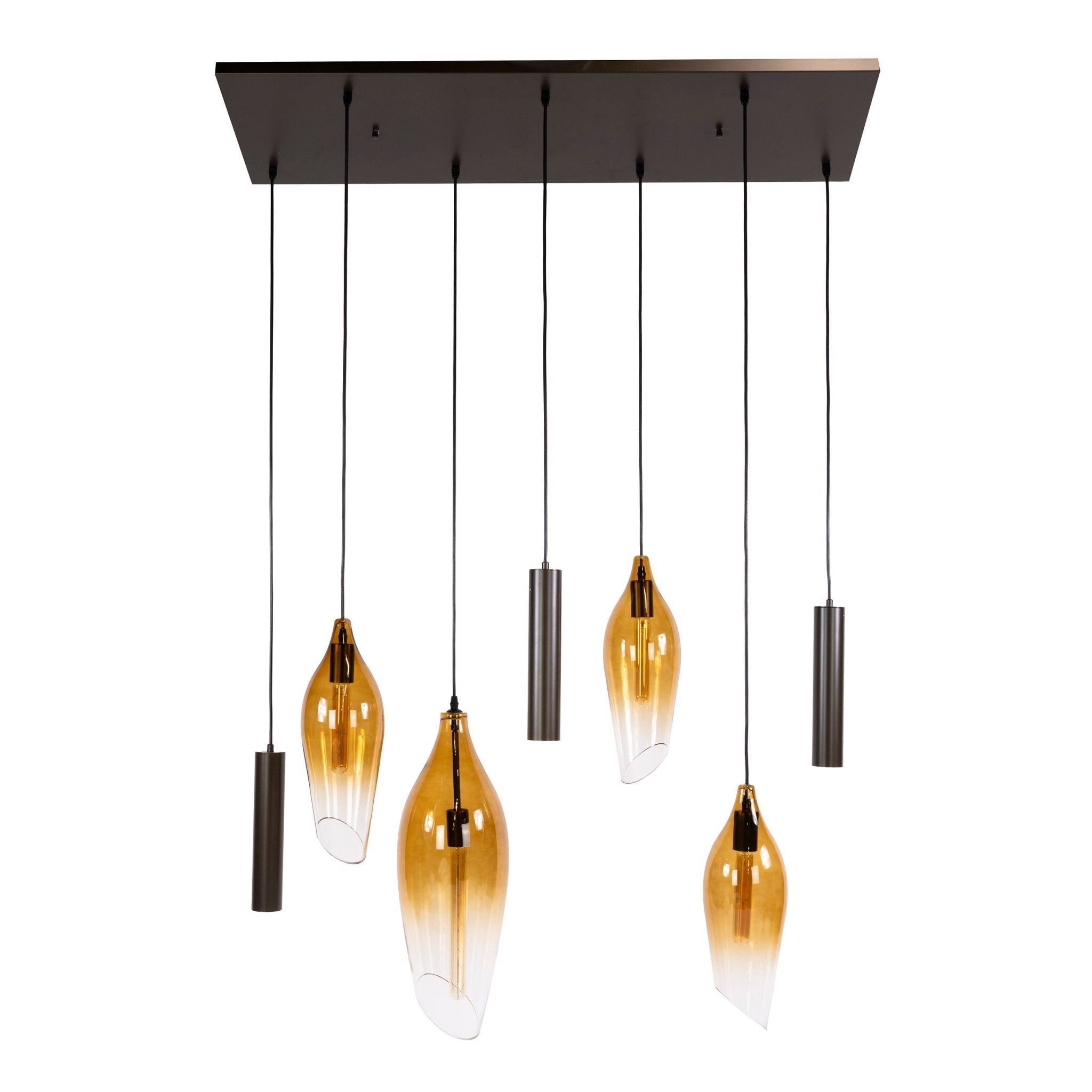 Hanglamp Cocoon pendel 4+3L