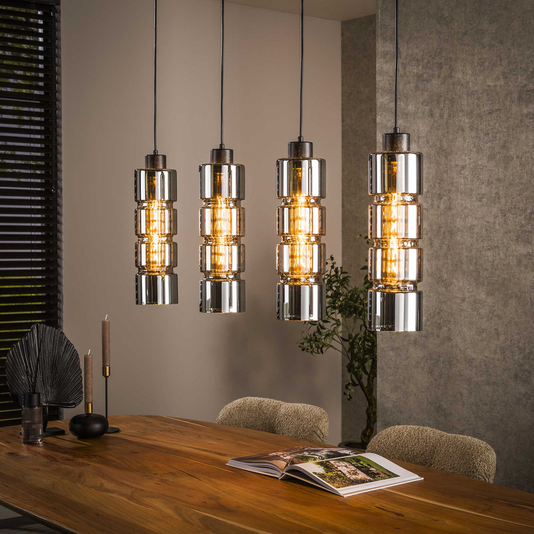Hanglamp Kyle 4L - Industrieelinhuis.nl