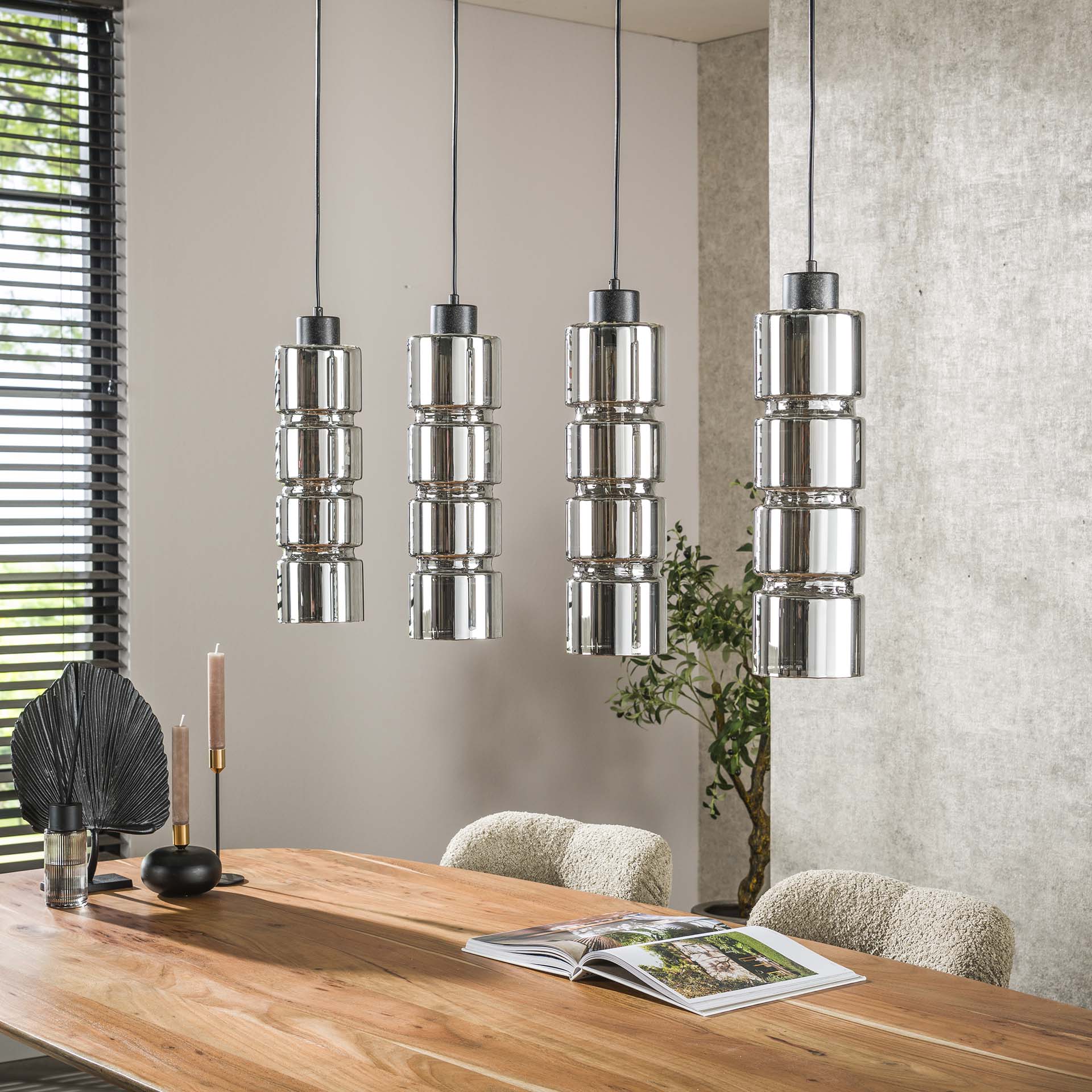 Hanglamp Kyle 4L - Industrieelinhuis.nl