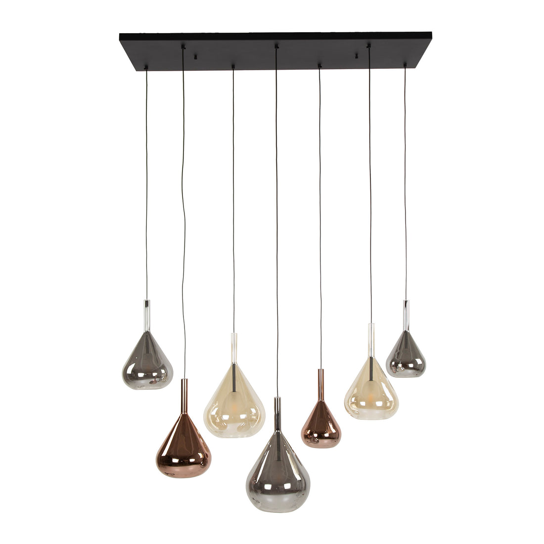 Hanglamp Gerry 4+3 - Industrieelinhuis.nl