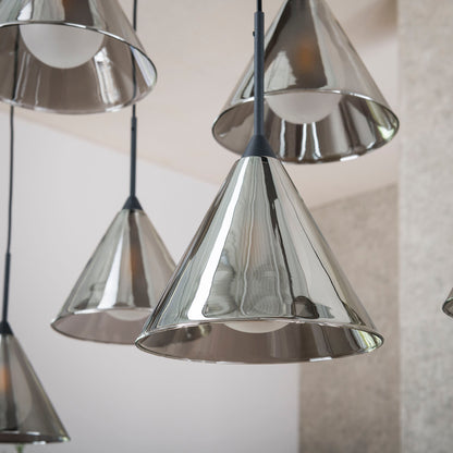 Hanglamp Dafne 5+4L - Industrieelinhuis.nl