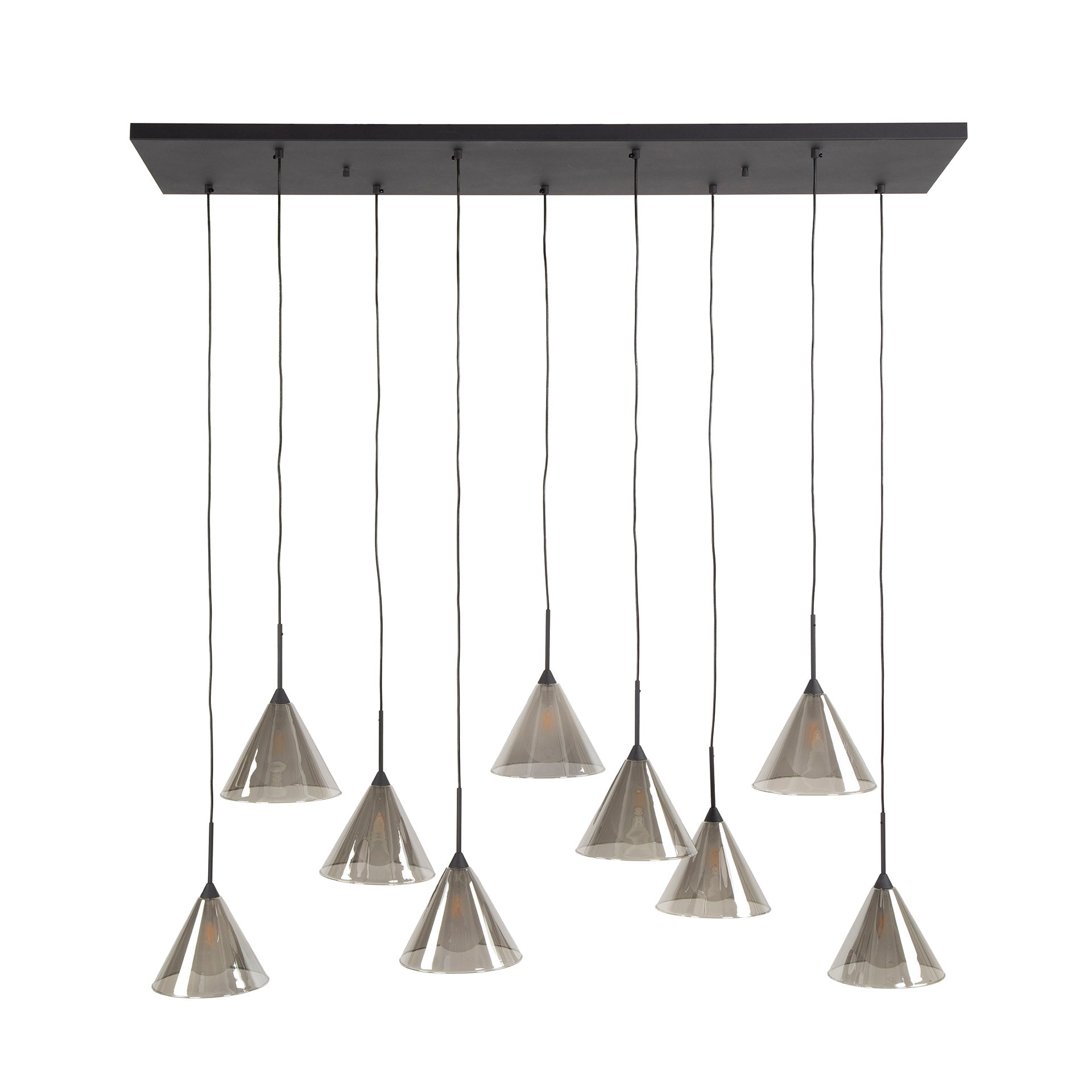 Hanglamp Dafne 5+4L - Industrieelinhuis.nl