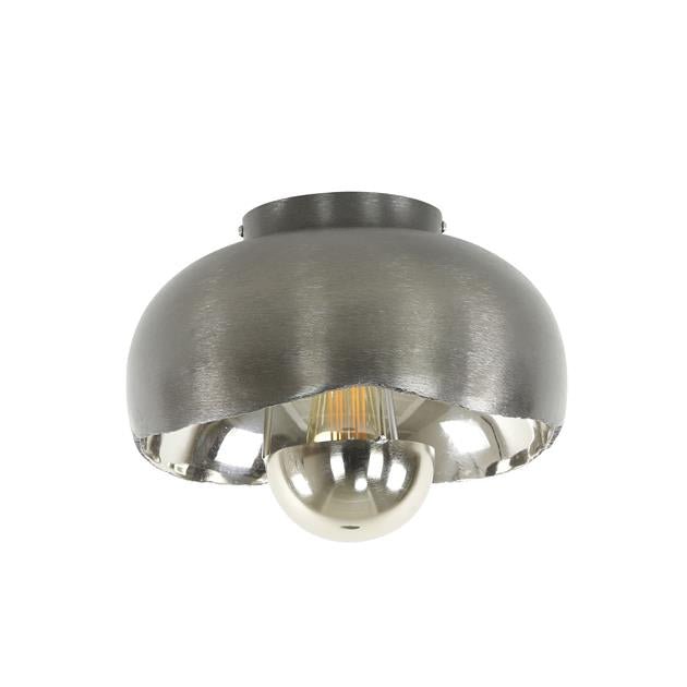 Plafondlamp Rosa Zwart Nikkel Ø35 cm - Industrieelinhuis.nl