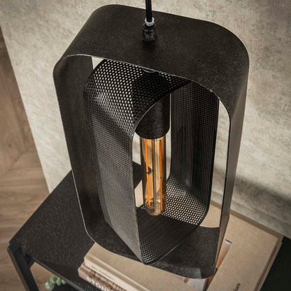 Hanglamp set van 3 Linde Zwart - Industrieelinhuis.nl