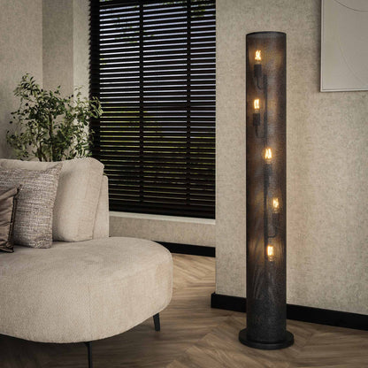 Vloerlamp Meshglow 5L - Industrieelinhuis.nl