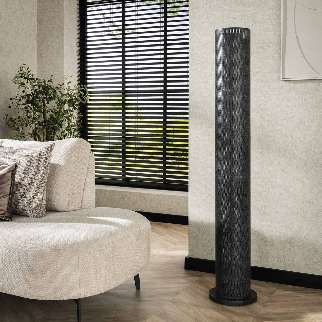 Vloerlamp Meshglow 5L - Industrieelinhuis.nl