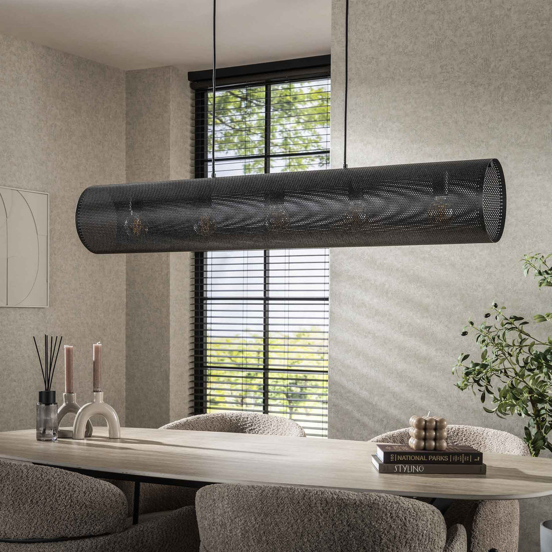 Hanglamp Meshglow 5L - Industrieelinhuis.nl