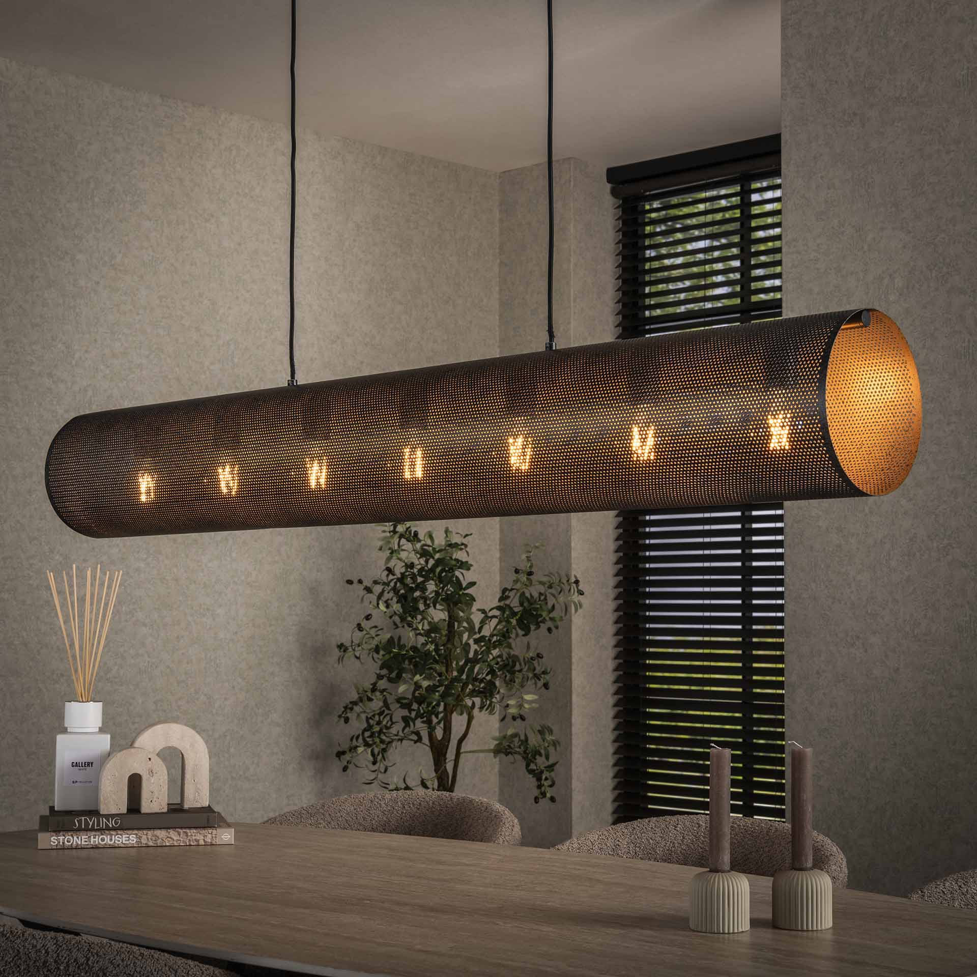Hanglamp XL Meshglow 7L - Industrieelinhuis.nl